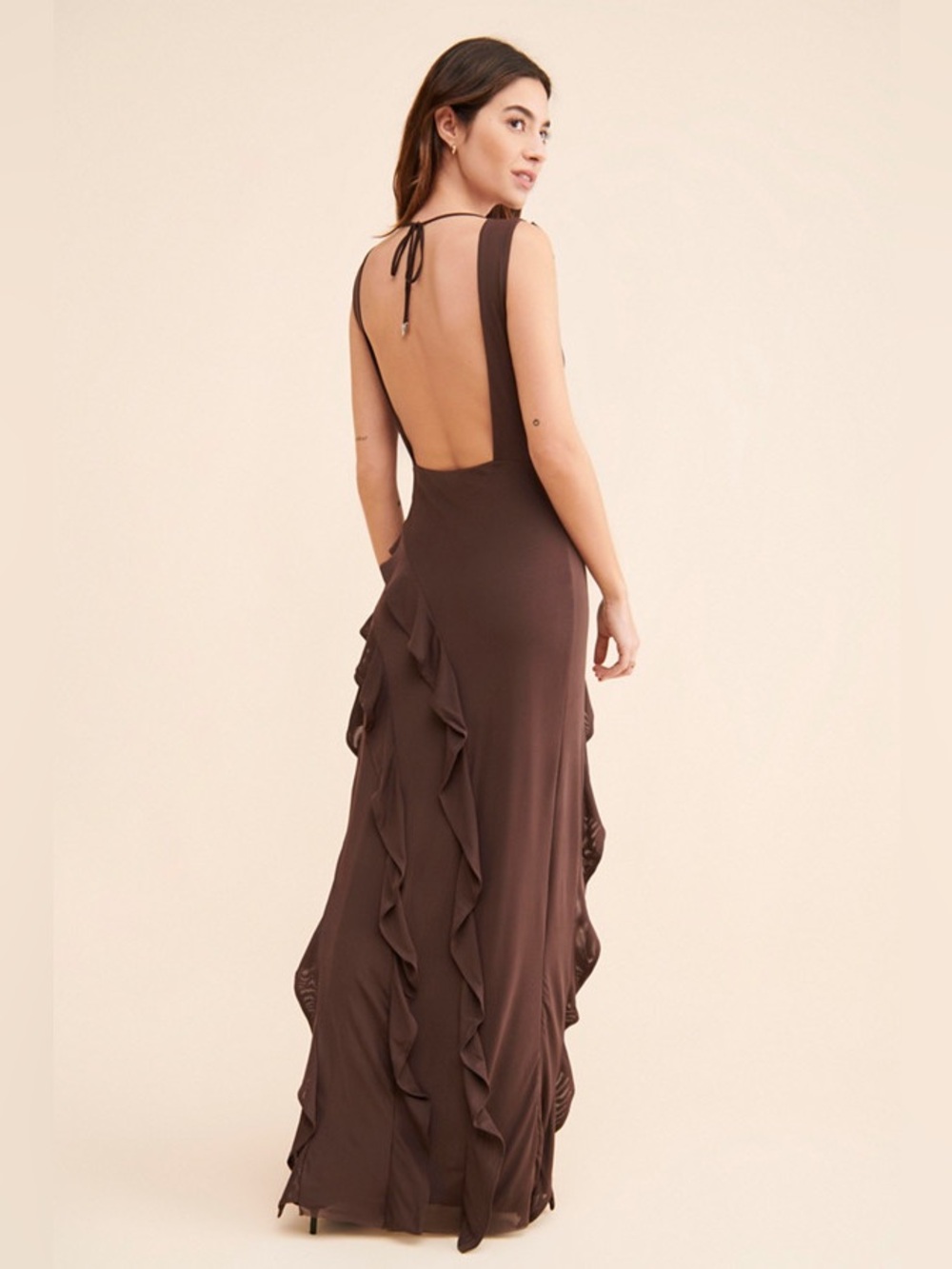 Heiress Ruffle Maxi Dress - Picture 4 of 7
